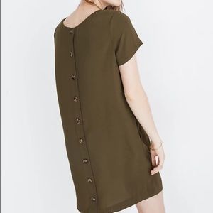 Madewell button-back easy dress